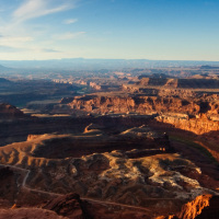 Dead Horse Point at sunrise